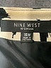 Nine West 100% Polyester Print Black Casual Dress Size 16 - photo 7