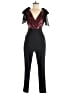 Harlyn Metallic Black Jumpsuit Size S - photo 1