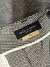 Piazza Sempione Houndstooth Gray Wool Pants Size 50 - photo 4