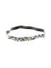 Unbranded Silver Black Belt Size M - photo 1