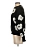 Daisy 100% Polyester Floral Black Pullover Sweater Size S - photo 5