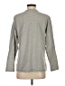 The White Company Gray Long Sleeve Henley Size S - photo 2