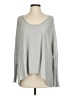 Lovestitch Metallic Gray Silver Pullover Sweater Size S - photo 1
