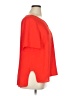 Sejour 100% Polyester Red Short Sleeve Blouse Size 0X - photo 4