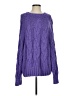 Love, Whit by Whitney Port 100% Acrylic Purple Pullover Sweater Size S - photo 1