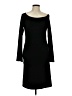 Moda International Solid Black Cocktail Dress Size M - photo 1