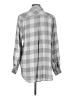 Billy T 100% Lyocell Checkered-gingham Gray Long Sleeve Button-Down Shirt Size L - photo 2