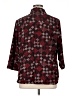 Covington 100% Polyester Print Burgundy 3/4 Sleeve Blouse Size 16-18W - photo 2