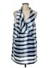 BCBGeneration Stripes Blue Casual Dress Size M - photo 1