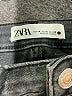 Zara Chevron-herringbone Gray Jeans Size 8 - photo 6