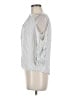 Staccato 100% Rayon Silver Sleeveless Blouse Size M - photo 5