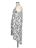 H&M 100% Polyester Print Silver Casual Dress Size 10 - photo 5