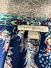 Roz & Ali 100% Polyester Paisley Blue 3/4 Sleeve Blouse Size L - photo 7