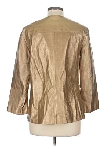 Lafayette 148 New York Leather Jacket (view 2)