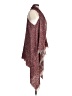 Unbranded 100% Polyester Burgundy Cardigan One size - photo 4