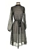Unbranded 100% Polyester Gray Casual Dress Size XS - photo 1