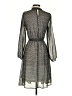 Unbranded 100% Polyester Gray Casual Dress Size XS - photo 2