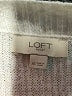 Ann Taylor LOFT Outlet Silver Pullover Sweater Size XS - photo 7