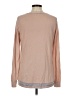 CAbi Solid Color Block Pink Tan Cardigan Size M - photo 2