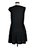 Unbranded Solid Black Casual Dress Size M - photo 2