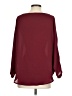 Imperial 100% Polyester Burgundy 3/4 Sleeve Blouse Size S - photo 2