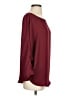 Imperial 100% Polyester Burgundy 3/4 Sleeve Blouse Size S - photo 4