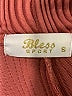 Bless Solid Red Burgundy Shorts Size S - photo 3