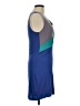 Ella Moss Color Block Blue Cocktail Dress Size M - photo 4