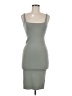 Forever 21 Solid Gray Cocktail Dress Size M - photo 1