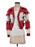 Mighty Fine 100% Polyester Red Cardigan Size XS - photo 1