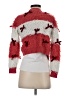 Mighty Fine 100% Polyester Red Cardigan Size XS - photo 2