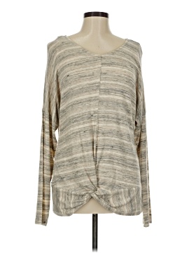 Buckle Black Long Sleeve Henley