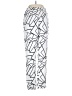 Shein Graphic White Active Pants Size 6 - photo 1