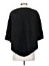 Black Rivet 100% Polyester Checkered-gingham Black Poncho Size Sm - Med - photo 2
