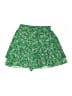 Unbranded 100% Polyester Floral Green Casual Skirt Size S - photo 1