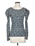 Parker Silver Long Sleeve Top Size S - photo 1