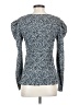 Parker Silver Long Sleeve Top Size S - photo 2