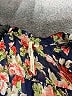 Bellatrix 100% Polyester Floral Blue Short Sleeve Blouse Size S - photo 7