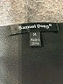 Samuel Dong Stripes Silver Cocktail Dress Size M - photo 7