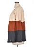 Unbranded Color Block Brown Long Sleeve Top Size 1X - photo 5