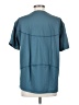 Unbranded Solid Teal Short Sleeve T-Shirt Size S - photo 2