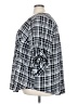 Torrid 100% Polyester Plaid Black 3/4 Sleeve Blouse Size 4X Plus (4) - photo 5