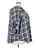 Torrid 100% Polyester Plaid Black 3/4 Sleeve Blouse Size 4X Plus (4) - photo 4