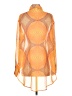 ForPlay 100% Polyester Orange Long Sleeve Blouse Size S - photo 2