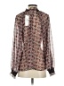Zara Brown 3/4 Sleeve Blouse Size S - photo 2
