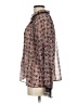 Zara Brown 3/4 Sleeve Blouse Size S - photo 5