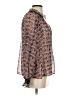 Zara Brown 3/4 Sleeve Blouse Size S - photo 4