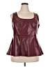 Torrid 100% Polyester Burgundy Sleeveless Blouse Size 2X Plus (2) - photo 1