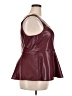 Torrid 100% Polyester Burgundy Sleeveless Blouse Size 2X Plus (2) - photo 4