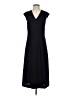 Jigsaw 100% Polyester Solid Black Casual Dress Size 4 - photo 1
